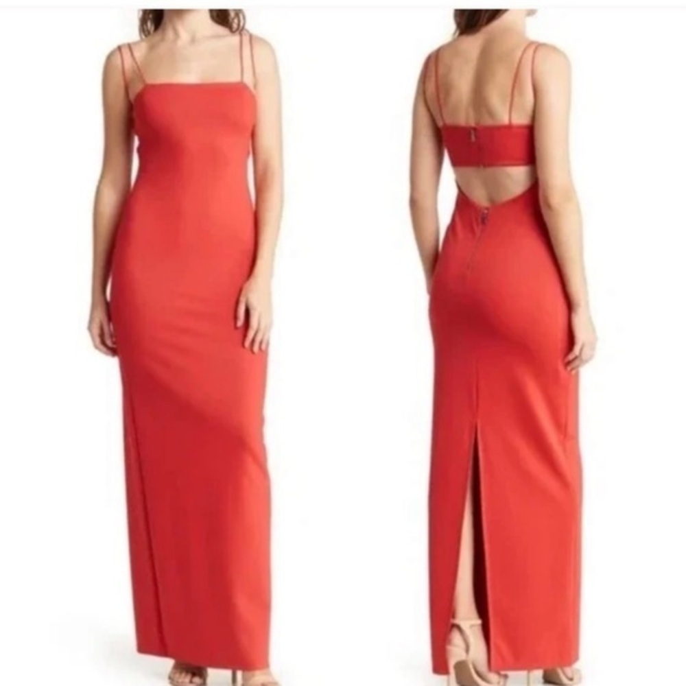 Alice and Olivia bright Poppy cocktail dress.  NWT size 0.